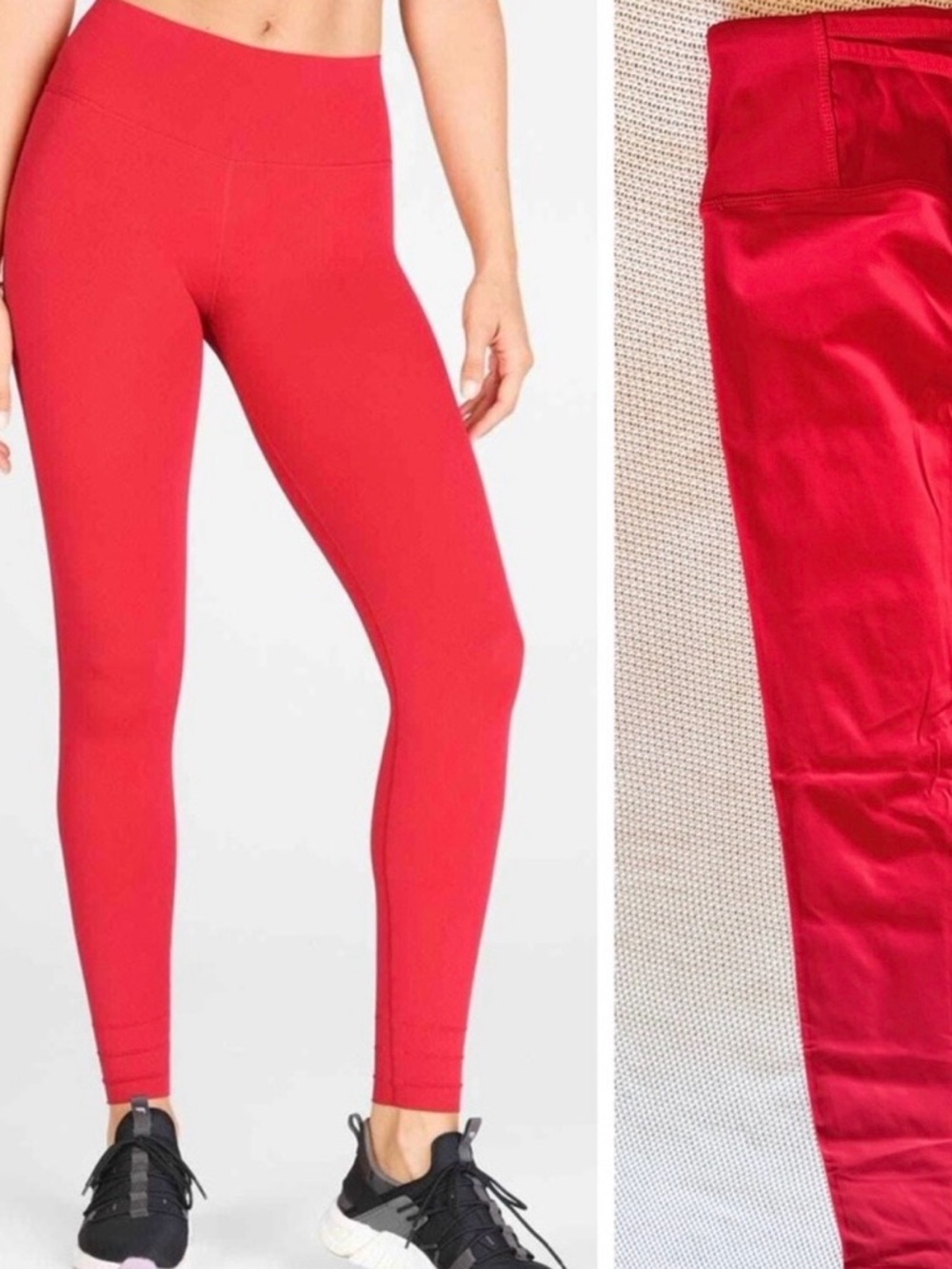 FABLETICS Motion 365 Vibrant Red Leggings